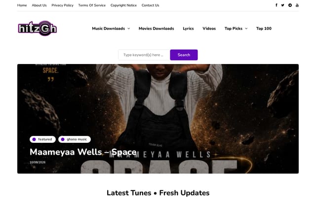 Screenshot of hitxgh.com