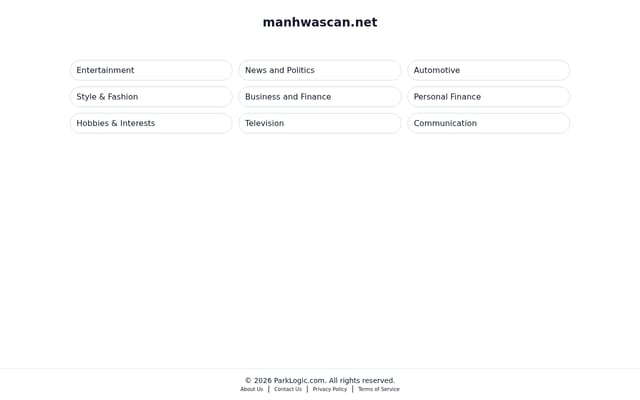 Screenshot of manhwascan.net