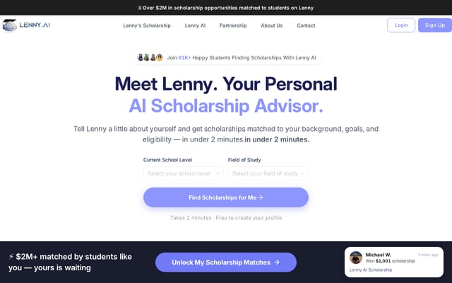 Screenshot of lenny.ai
