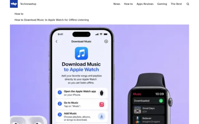 Screenshot of technewztop.com