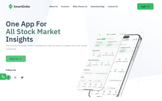 Screenshot of smartdelta.in