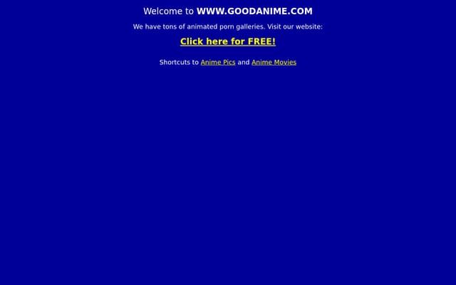 Screenshot of goodanime.com
