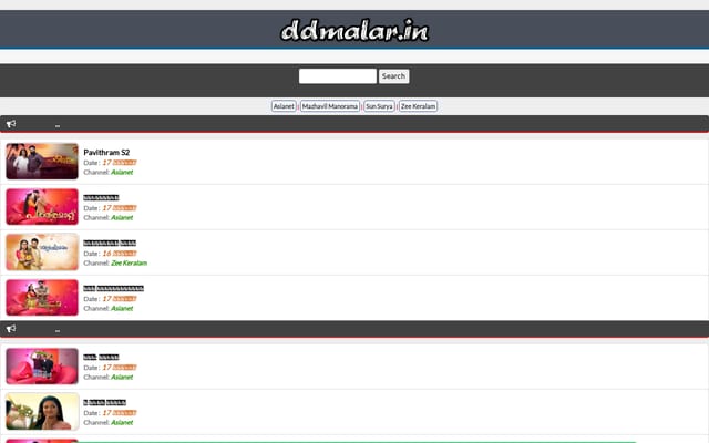 Screenshot of ddmalar.website
