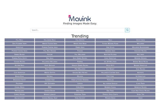 Screenshot of mavink.com