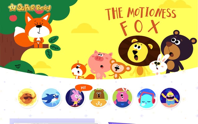 Screenshot of superbaby.tv