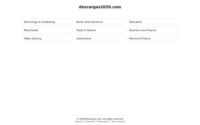 Screenshot of descargas2020.com