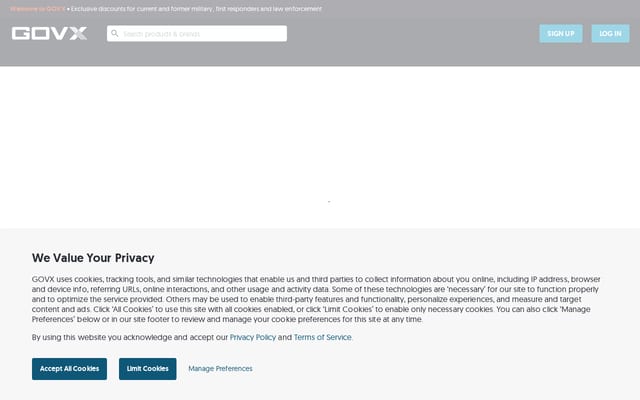 Screenshot of govx.com
