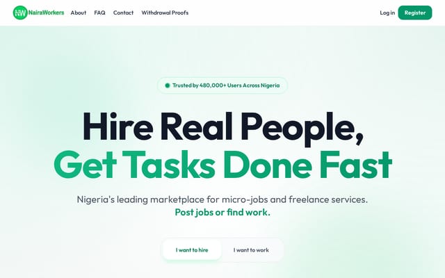 Screenshot of nairaworkers.com