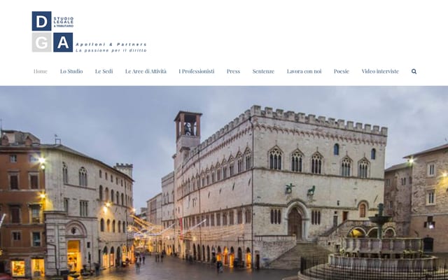 Screenshot of studiolegaleapolloni.it