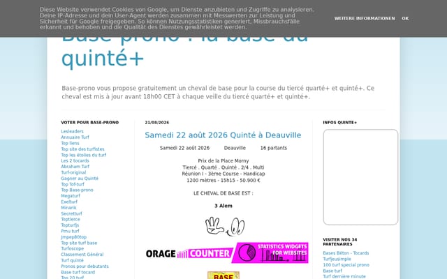 Screenshot of base-pronoquinte.blogspot.com