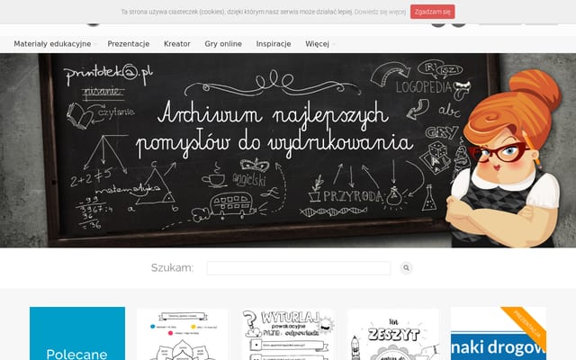 Screenshot of printoteka.pl