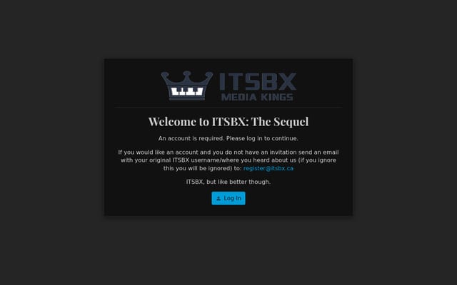 Screenshot of itsbx.ca