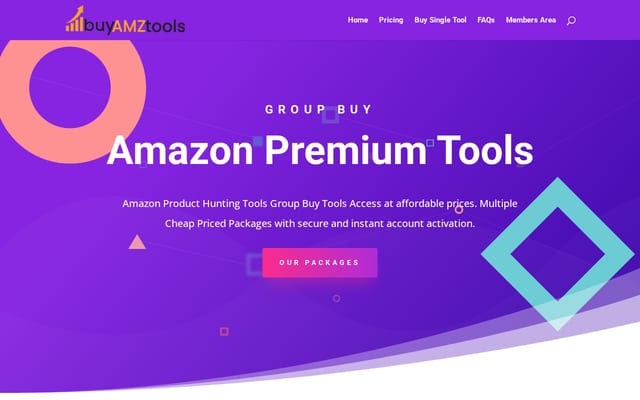 Screenshot of buyamztools.com