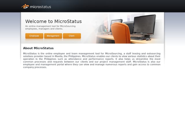 Screenshot of microstatus.com