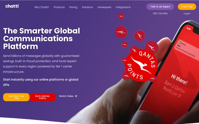 Screenshot of chatti.com