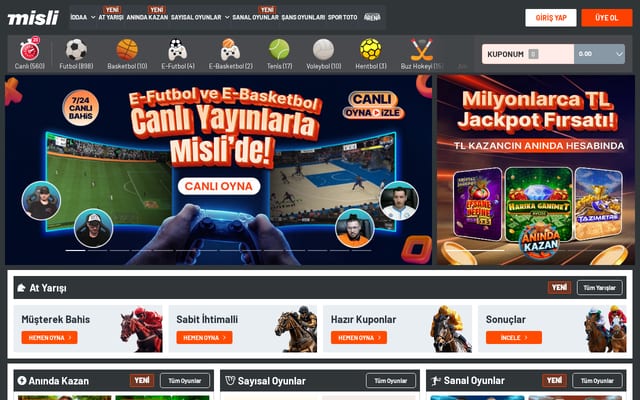 Screenshot of misli.com