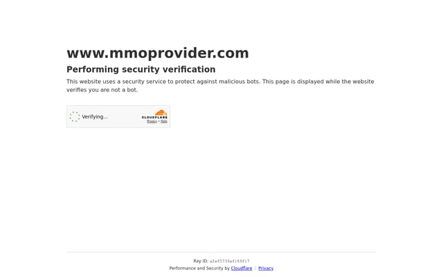 Screenshot of mmoprovider.com