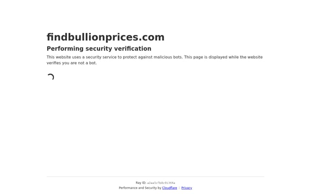 Screenshot of findbullionprices.com