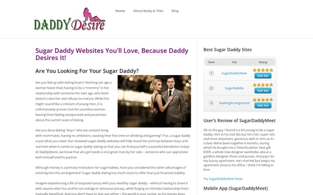 Screenshot of daddydesire.review
