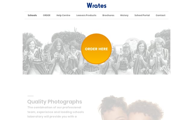 Screenshot of wrates.co.uk