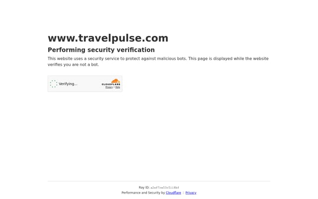 Screenshot of travelpulse.com