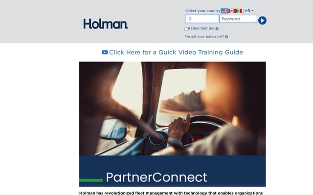 Screenshot of aripartnerconnect.com