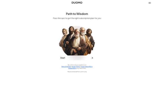 Screenshot of goduomo.com