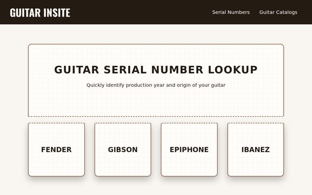 Screenshot of guitarinsite.nl