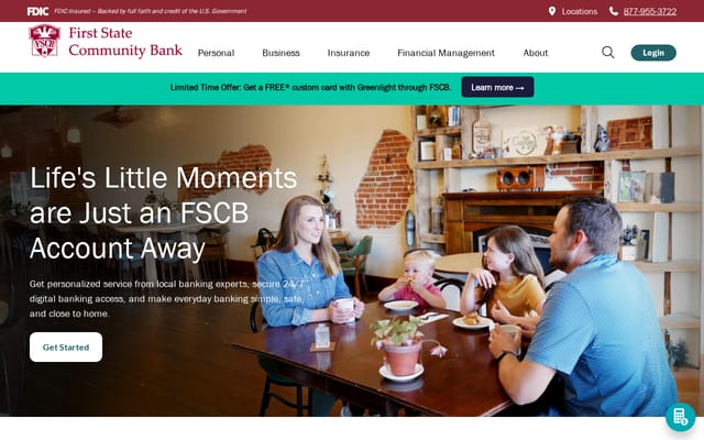 Screenshot of fscb.com