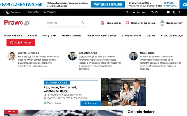 Screenshot of prawo.pl