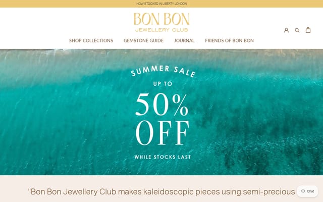 Screenshot of bonbonjewelleryclub.com