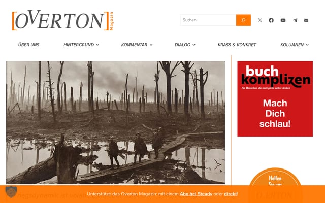 Screenshot of overton-magazin.de