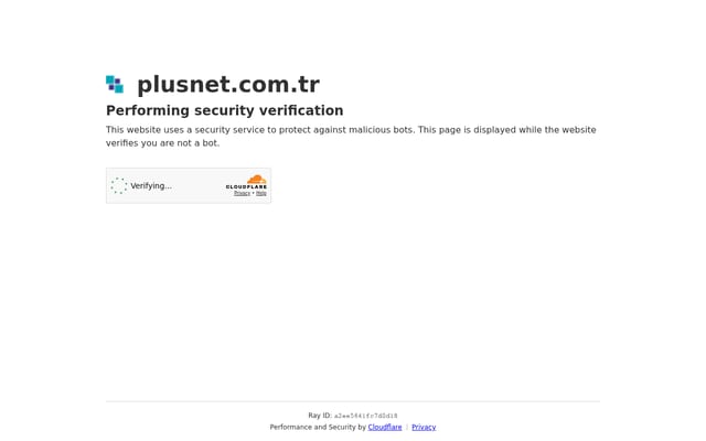 Screenshot of plusnet.com.tr