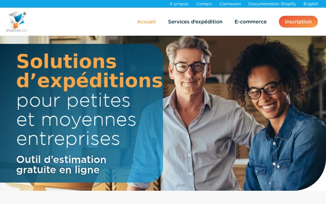 Screenshot of shipmoi.ca