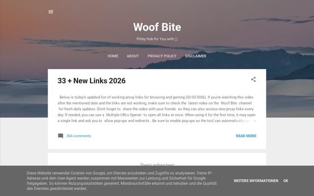 Screenshot of woofbite1.blogspot.com