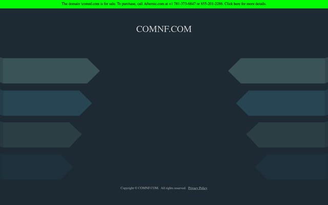 Screenshot of comnf.com