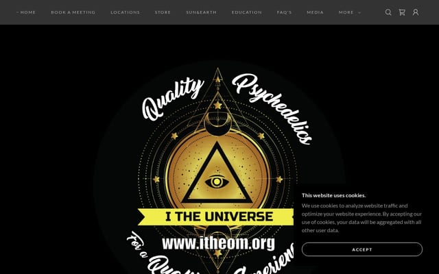 Screenshot of itheom.org