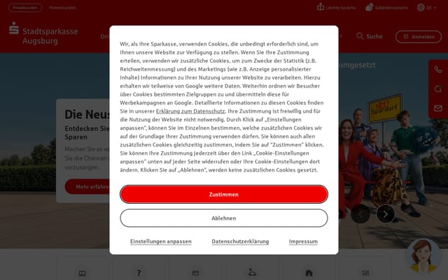 Screenshot of sska.de