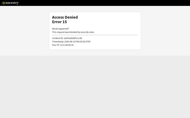 Screenshot of ancestry.com.au