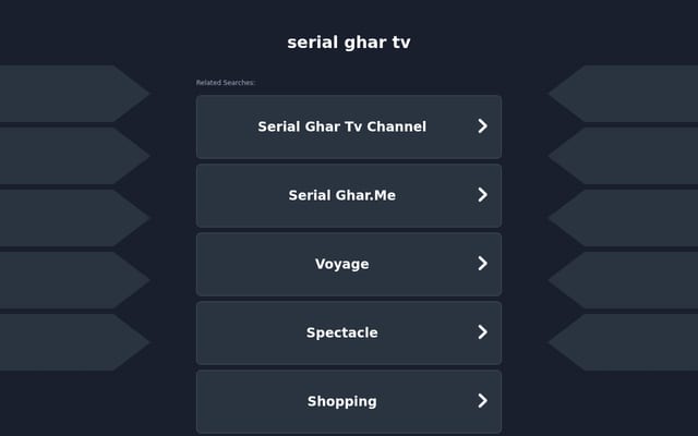 Screenshot of serialghartv.com