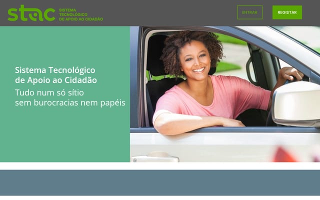 Screenshot of stac.co.ao