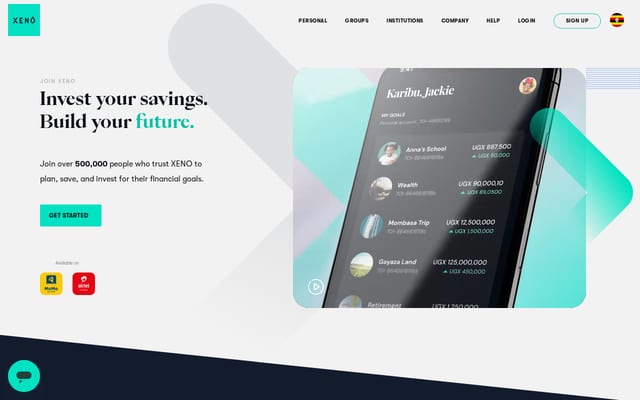 Screenshot of myxeno.com