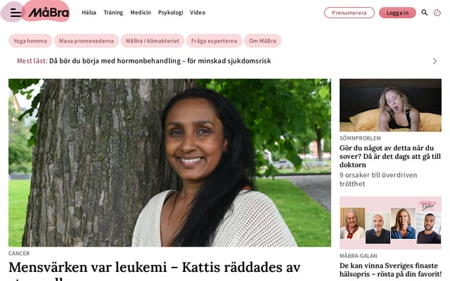 Screenshot of mabra.com