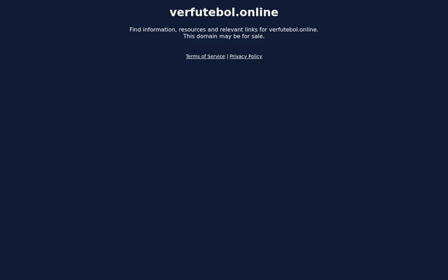 Screenshot of verfutebol.online