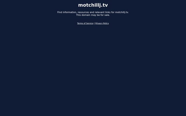 Screenshot of motchillj.tv