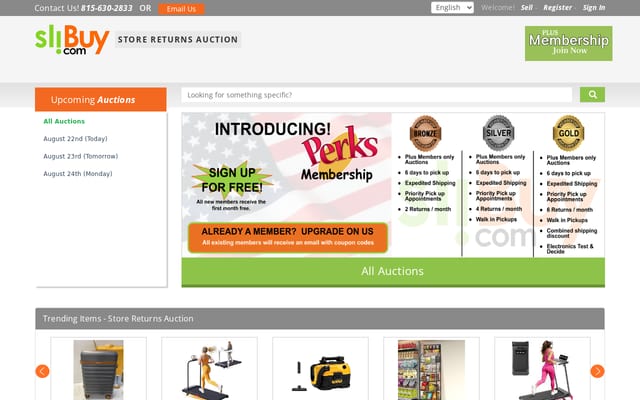 Screenshot of slibuy.com