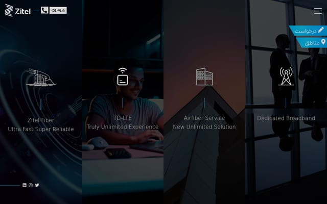 Screenshot of zi-tel.com