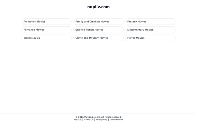 Screenshot of nopliv.com