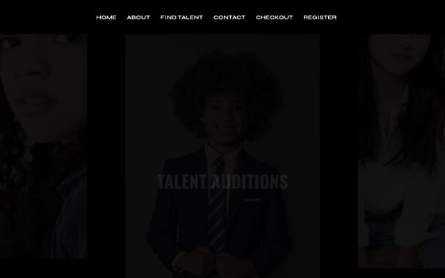 Screenshot of talentauditions.biz