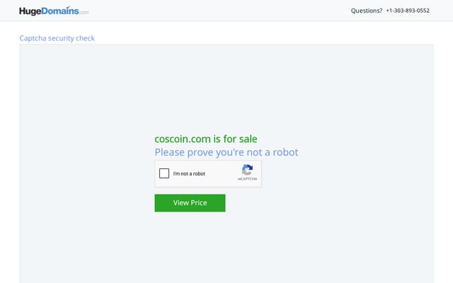 Screenshot of coscoin.com